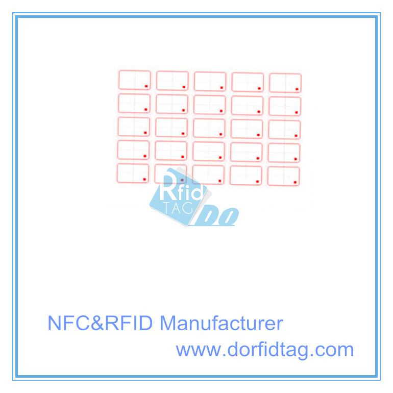 Atmel T5577 Low Frequency 125KHz card Inlay prelam Sheet